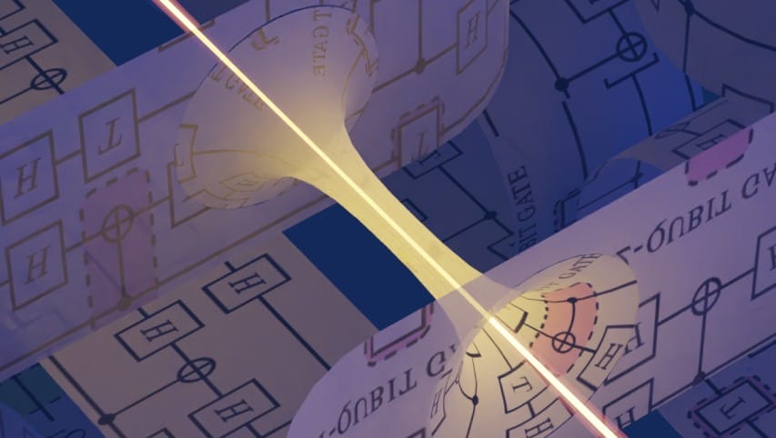 DARQ GPT ~Teleporting qubits: artist’s impression a wormhole created in a quantum processor. (Courtesy: A Mueller/Caltech)